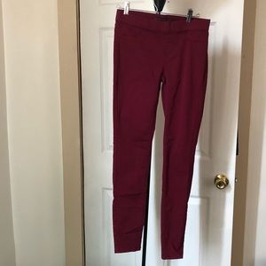 Juniors colored jeggings